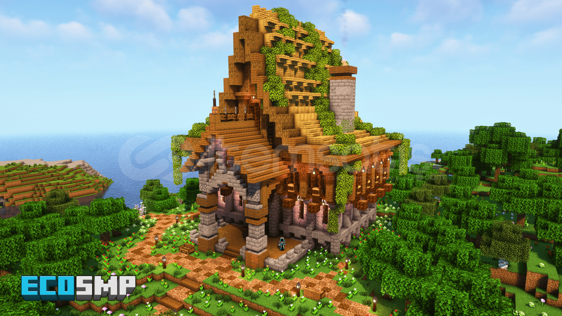 Foxglove Lodge by EcoSMP Kasaba Ev | Map  Foxglove Lodge by EcoSMP Kasaba Ev | Map