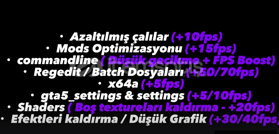 FPS BOOST PACK +15 fps garanti FPS BOOST PACK +15 fps garanti