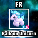 FR Balloon Unicorn ⭐ Adopt Me