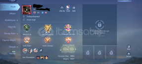 ⚡️FR LEGEND FANNY ASP SAYGIN IV DOLU HESAP⚡️