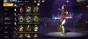 Free Fire Dopdolu Hesap