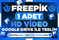 FREEPİK 1 ADET HD VİDEO 