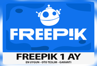 FREEPIK 1 AY - OTO TESLIM KISISEL HESAP GARANTI