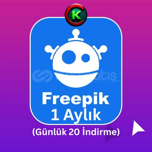 Freepik - 1 Aylık (Günlük 20 İndirme) Freepik - 1 Aylık (Günlük 20 İndirme)