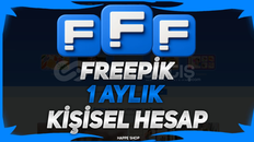 Freepik - 1 Aylık - Kişisel Hesap