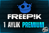 Anlık | Freepik 1 Aylık Premium + Garanti