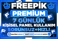 FREEPİK 1 HAFTA Kişisel Kullanım Hızlı Sorunsuz