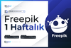 Freepik 1 Haftalık Kişisel Hesap | Oto Teslimat
