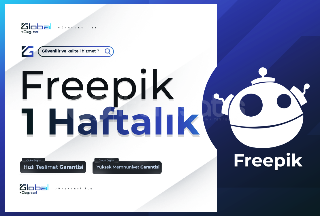 Freepik 1 Haftalık Kişisel Hesap | Oto Teslimat Freepik 1 Haftalık Kişisel Hesap | Oto Teslimat