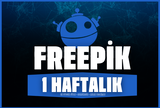 FREEPİK 1 HAFTALIK | KİŞİYE ÖZEL ANLIK TESLİMAT