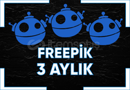 ⭐ FREEPİK 3 AYLIK ⭐