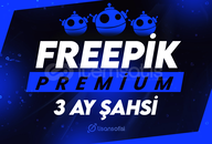 ⭐️ Freepik 3 Aylık ⭐️ Ana Sağlayıcıdan 