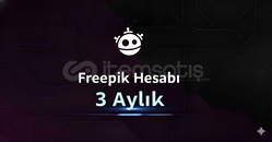⚡Freepik 3 Aylık Hesap⚡