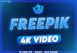 Freepik 4K Video 1 Adet