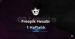 ⚡Freepik 7 Günlük Kişisel Hesap ⚡