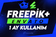 ⭐️Freepik + Envato ⭐️ 1 Aylık - Kaliteli Hizmet