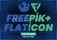 ⭐️ Freepik + Flaticon ⭐️ 1 Aylık Şahsi Kullanım