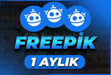 Freepik Premium | 1 Aylık Hesap