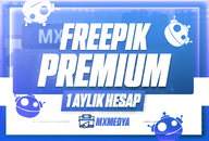  FREEPİK PREMİUM 1 AYLIK | Kişisel + Garanti