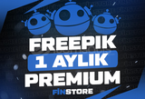 Freepik PREMİUM 1 AYLIK | Kişiye Özel | ANLIK