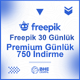 FREEPİK Premium 1 Aylık ORJİNAL GARANTİLİ