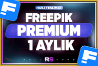 Freepik Premium - 1 Aylık - Sorunsuz Kullanım Freepik Premium - 1 Aylık - Sorunsuz Kullanım