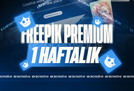 FREEPİK Premium 1 Haftalık | ExeCreative