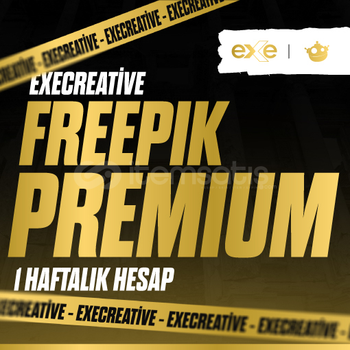 FREEPİK Premium 1 Haftalık | ExeCreative FREEPİK Premium 1 Haftalık | ExeCreative