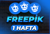 Freepik Premium | 1 Haftalık Hesap