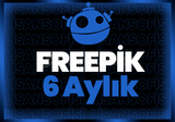 Freepik Premium 6 Aylık - Kişisel Hesap