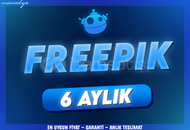 KİŞİSEL FREEPİK PREMİUM 6 AYLIK - Oto. Teslim