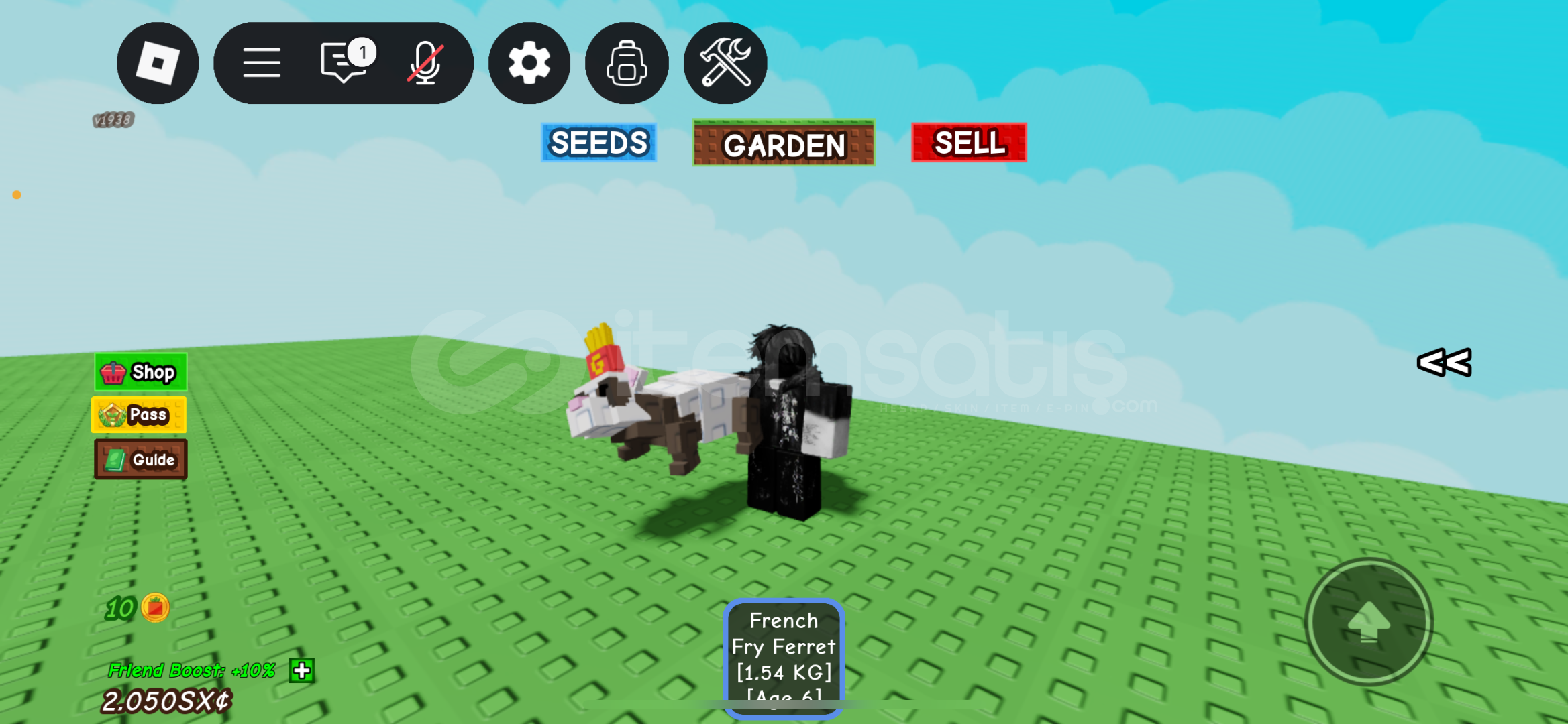 French fry ferret (grow a garden) French fry ferret (grow a garden)