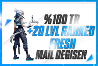 ✨[FRESH] %100TR 20 LVL FRESH MAİL DEĞİŞEN✨