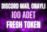 ✨Fresh 100X Token Mail Verifed ✨