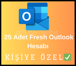 Fresh 25 Adet Outlook Hesabı Fresh 25 Adet Outlook Hesabı