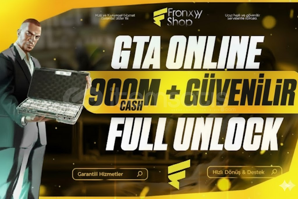 FronxyyShop - GTA 5 Online 900M Cash Boost FronxyyShop - GTA 5 Online 900M Cash Boost