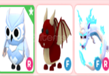 FrostFruy F R / Dragon F / Snow Owl R