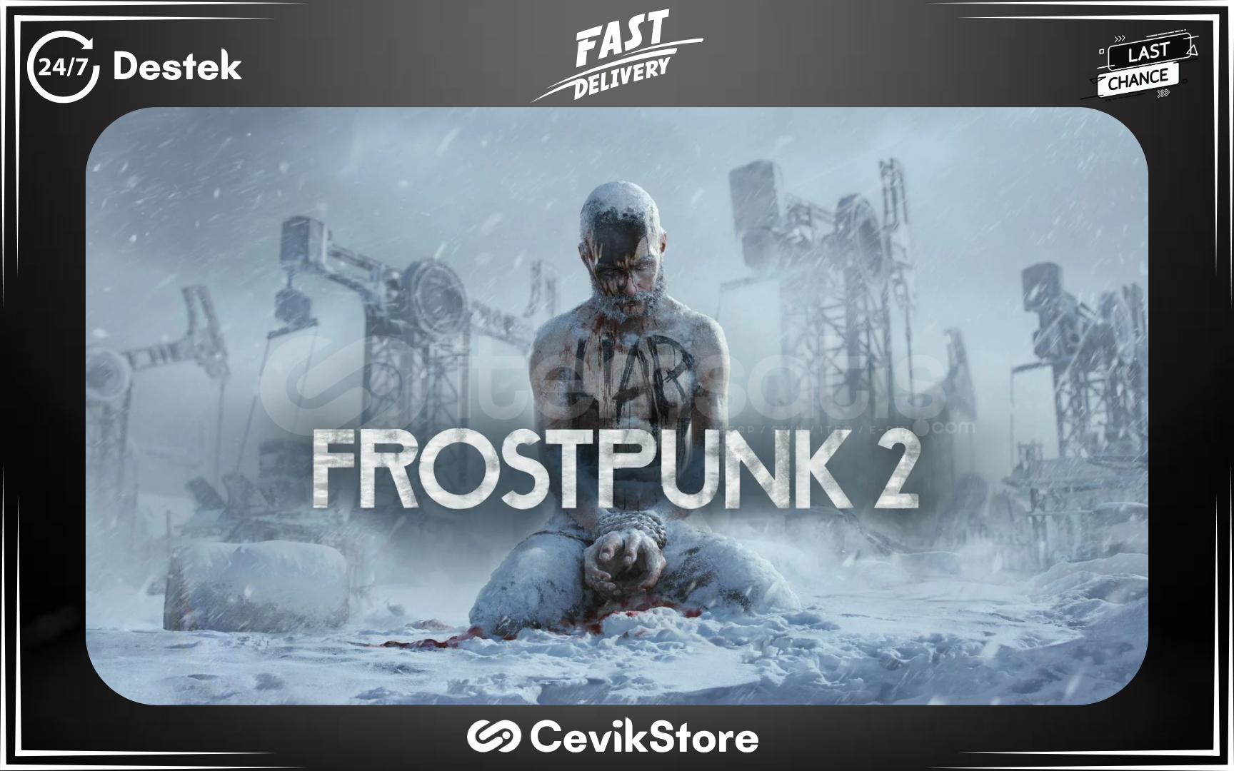 ⭐Frostpunk 2 + Garanti⭐ ⭐Frostpunk 2 + Garanti⭐