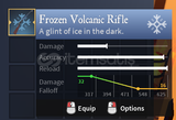 Frozen Volcanic Rifle