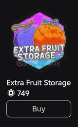 Fruit Battlegrounds Extra Fruit Storage 