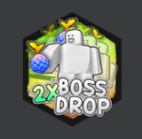Fruit Battlegrounds x2 Boss Drops Gamepass