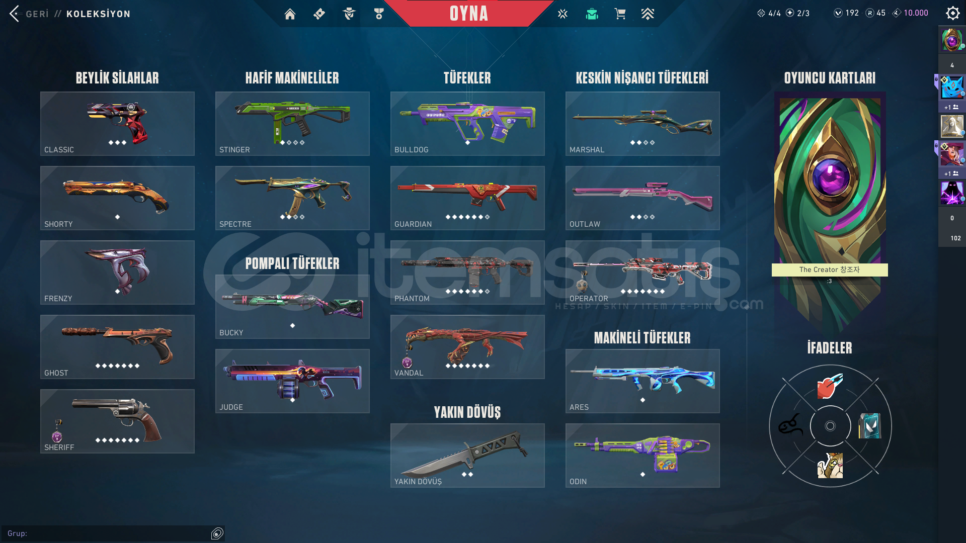 FULL DOLU MAİNLİK HESAP  FULL DOLU MAİNLİK HESAP