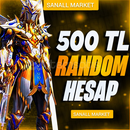 | FULL+DOPDOL U| 500 TL PUBG MOBİLE RANDOM