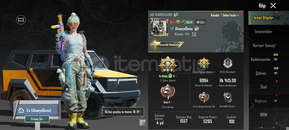  ????Full Ekipmanlı PUBG Mobile Hesabı Satılıktır