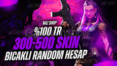 ✨ ÖZEL STOK ✨%100 TR 300-500 SKİN RANDOM