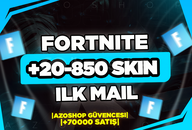 ⭐️FULL ERISIM⭐️20-850 SKİN FORTNITE RANDOM⭐️