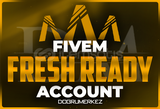 (FULL ERİŞİM) +VIP FIVEM FRESH READY ACCOUNT