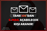 Sürekli Gmail Hesabı Açabilecek Kişi Aranıyor! 