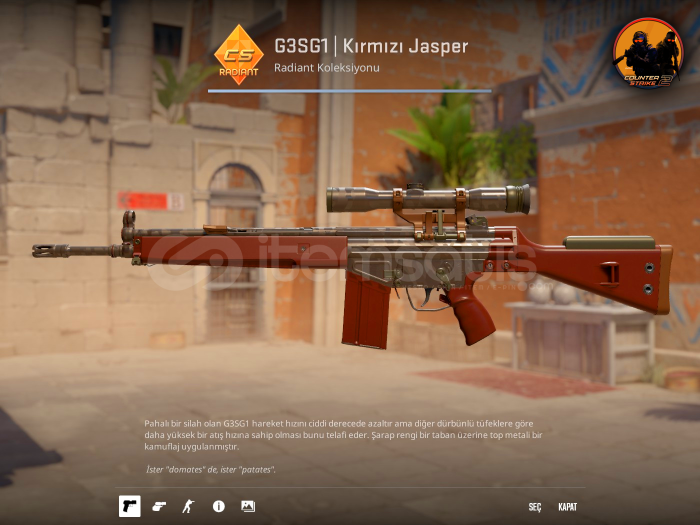 ⚡G3SG1 | Kırmızı Jasper ⚡G3SG1 | Kırmızı Jasper
