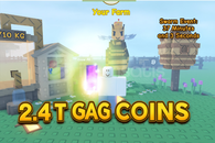 GAG 2.4T SHECKLES/COINS/HIZLI TESLIMAT